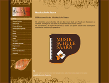 Tablet Screenshot of musikschule-rakosi.de